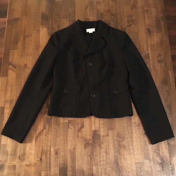 Loft Black Blazer Size 2 - Picture 3 of 5